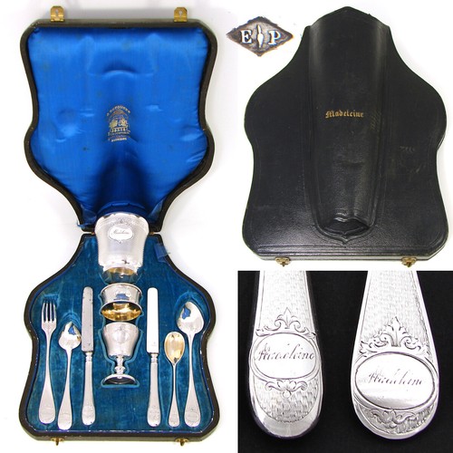 Antico set battesimo puiforcat - set,