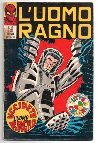 Uomo ragno corno uccidete - corno, n.53