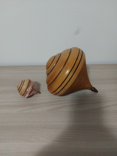 Trottola antica gigante - trottola,
