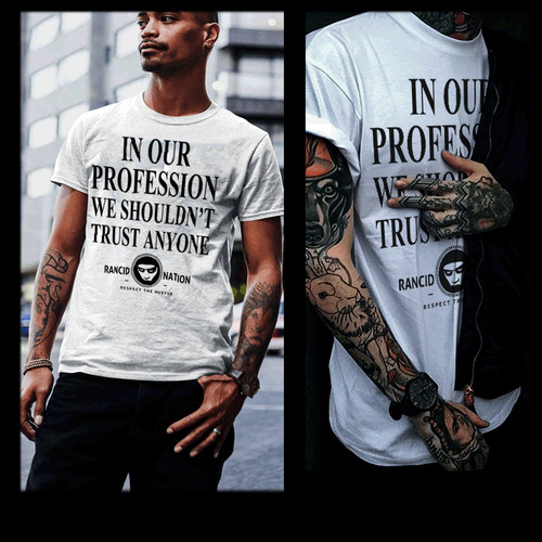 Shirt gangster maglietta - gangster,,