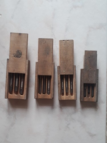 Scatola antica legno porta - scatola,