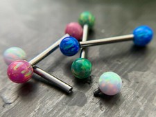 1pz Sfere Opale Filettate