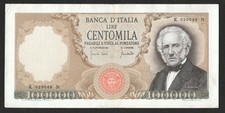 100000 lire manzoni decr - 100000, 19