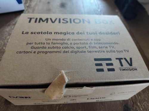 Tim vision box sagemcom - tim,