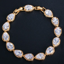 Bracciale tennis chic oro 18k - oro,