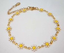 1pz bracciale fiore margherita