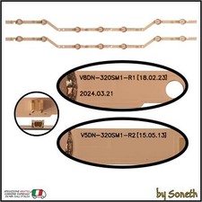 KIT 2 BARRE LED TV PER SAMSUNG