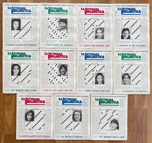 Settimana enigmistica anno - la,