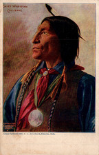 CARTOLINA NATIVI AMERICANI
