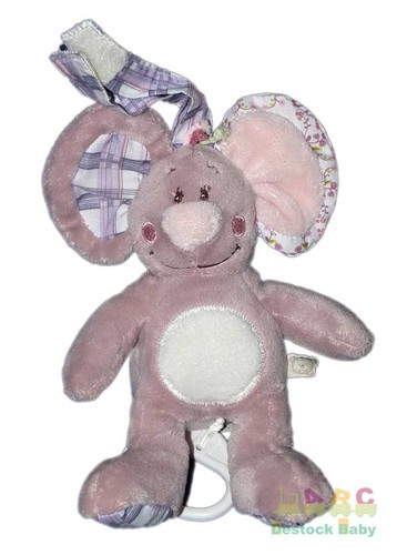 Peluche musicale souris nina - souris,