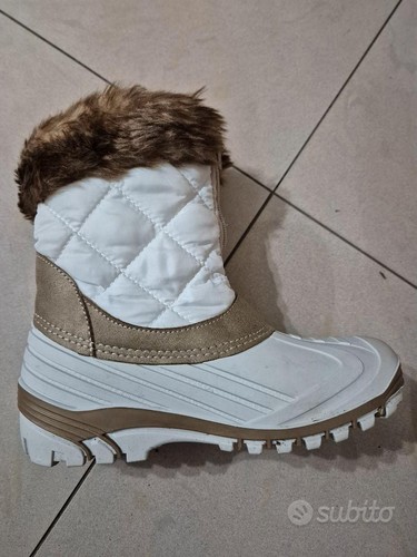 Doposci bambina colore bianco - doposci,