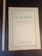 Spartito pianoforte, edizione