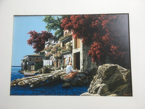 Giuseppe gallà acrilico - acrilico, su