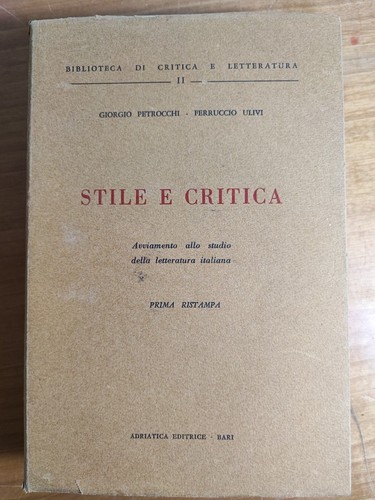 Libro petrocchi ulivi - petrocchi, /