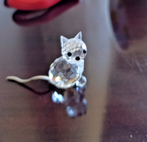 Gatto cristallo swarovski - gatto,