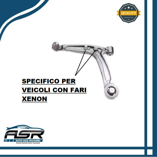 Braccio oscillante abarth - braccio,