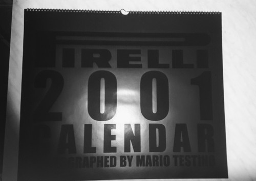 Calendario pirelli 2001 - calendario,