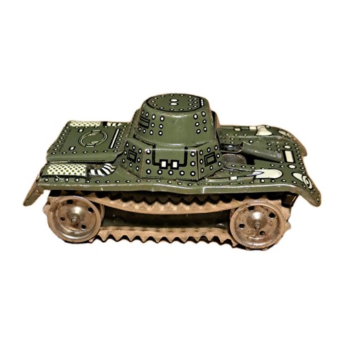 Carro armato vintage - in, latta