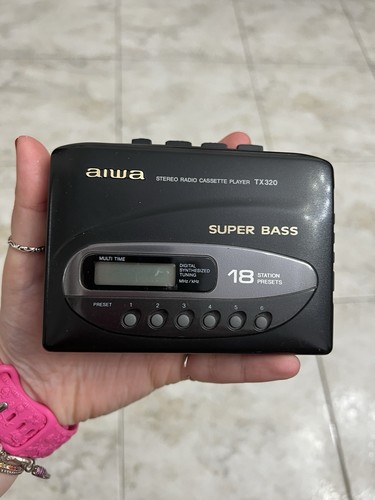 Aiwa stereo radio cassette