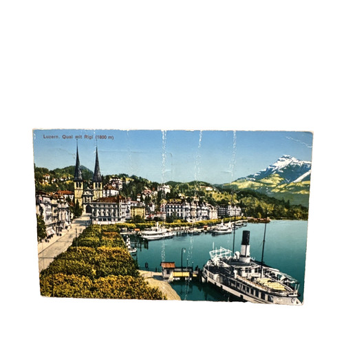 Cartolina postale lucerna quai - cartolina,