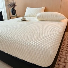 1pz Lenzuolo Coprimaterasso Invernale Caldo Invernale Protettivo Comodo Casa