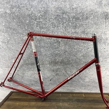 Telaio bici da strada vintage Raleigh Record Ace 65 cm acciaio agganciato Inghilterra 27 123