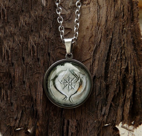 Collana acciaio ciondolo - acciaio,,