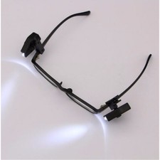 Luce LED per Lampada Clip LUCI Occhiali Lettura Notturna Libro Libri UNICO ow