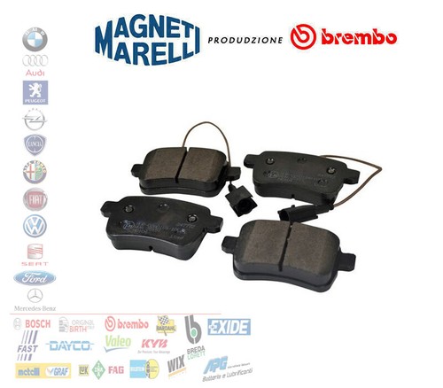 Pastiglie freno posteriori - freno,