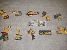 Serie Completa Super Giraffe Kinder Sorpresa Anni 90 Con Cartina E Scatola 