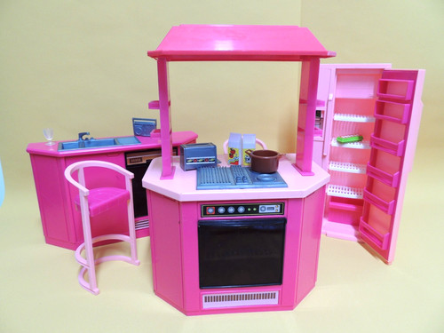 Barbie vintage 1986 kitchen - barbie,