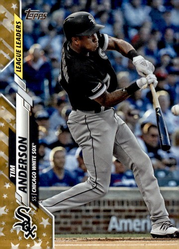 2020 topps 302 tim anderson - topps, #302
