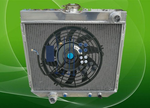 Aluminum radiator fan - radiator+fan, for