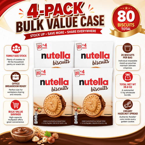 Pack nutella biscuits - 4,