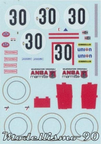 Decal ferrari 512s coupè - decal,