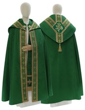 Piviale Semi-Gotico Verde con