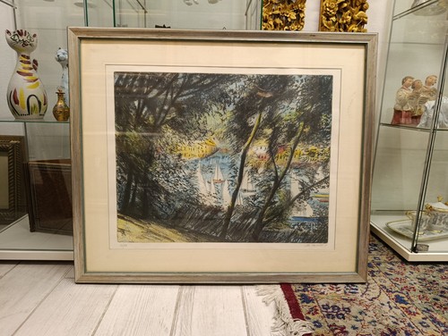 Michele cascella litografia - michele,