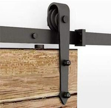 16 FT/488 Cm Binario per Porte Ante Scorrevoli Da Esterno Interno Muro Kit Acces