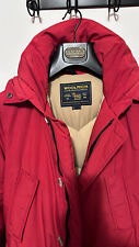 Woolrich Artic parka uomo piuma d’oca giacca tg L Piumino ROSSO