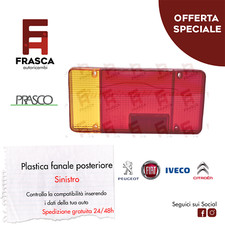 Fanale sinistro plastica - sinistro,