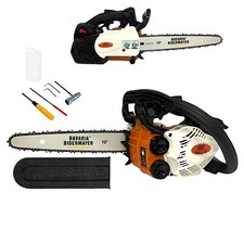 Motosega a Scoppio 25cc 2 Tempi con Barra Carving 25cm da Potatura Giardinaggio 