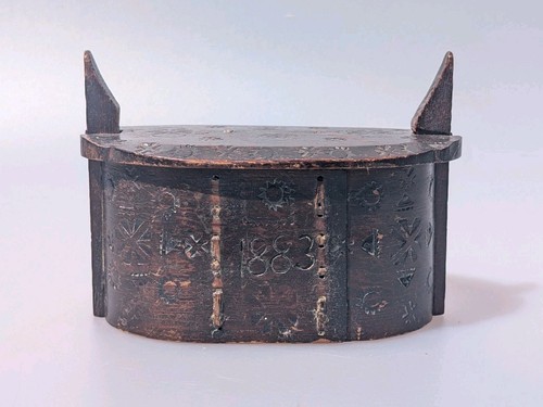 Antica scatola denti in - antica,