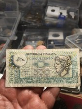 RarA 500 LIRE MERCURIO