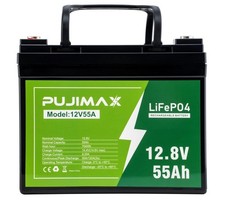 12V 55Ah LiFePO4 Lithium