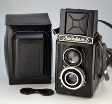 COMPLETAMENTE REVISIONATO! EXPORT URSS LOMO Lubitel-2 FOTOCAMERA MEDIO FORMATO (03)