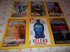 NATIONAL GEOGRAPHIC LOTTO 6 RIVISTE PERIODO 2005-06