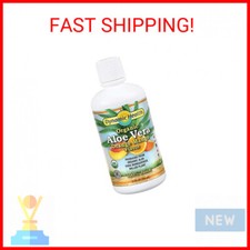 Dynamic Health Succo di Aloe Vera Biologico, Aroma Arancia Mango | Senza Zuccheri Aggiunti, Ar