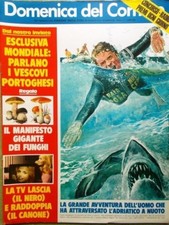 La Domenica del Corriere 28 Agosto 1975 Donaggio Milano Napoli Body-Art Vino Rai