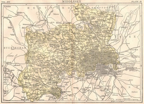 Middlesex inghilterra 1892 - middlesex,