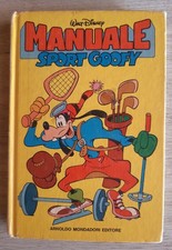 Manuale Sport Goofy Mondadori 1984 Walt Disney 1 ed Agostini Borg Coppi Fangio